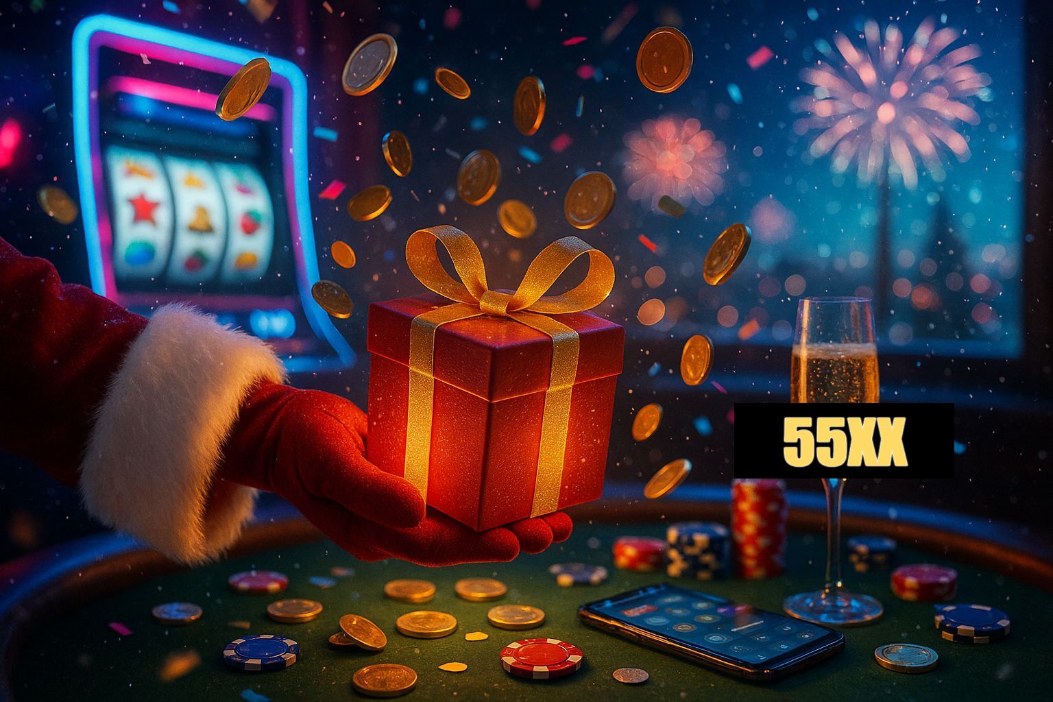 Promoções de Ano Novo no 55XX